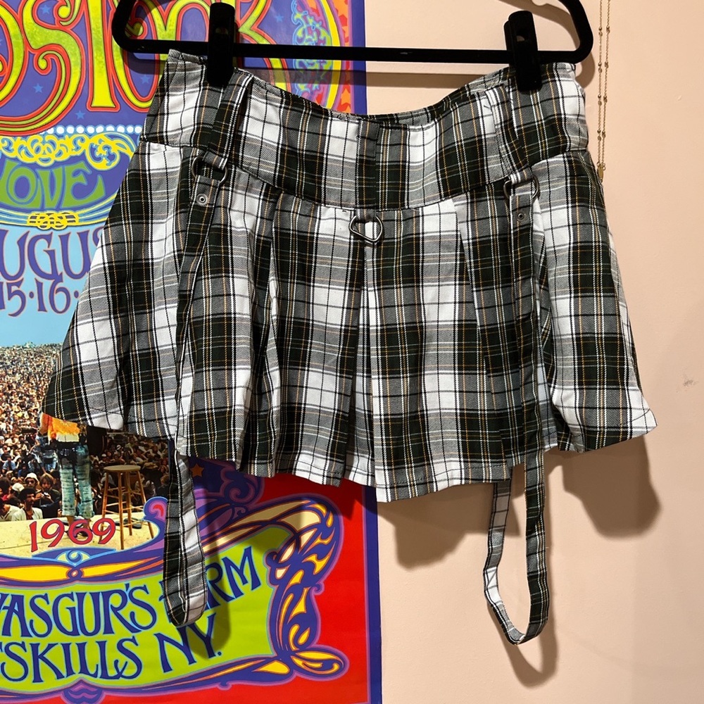 Plaid skirt